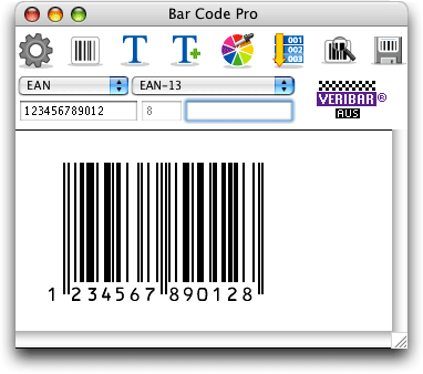 Now-defunct Bar Code Pro screen
